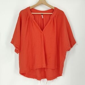 Young Fabulous & Broke Red Blouse